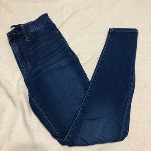 MADEWELL skinny blue jean